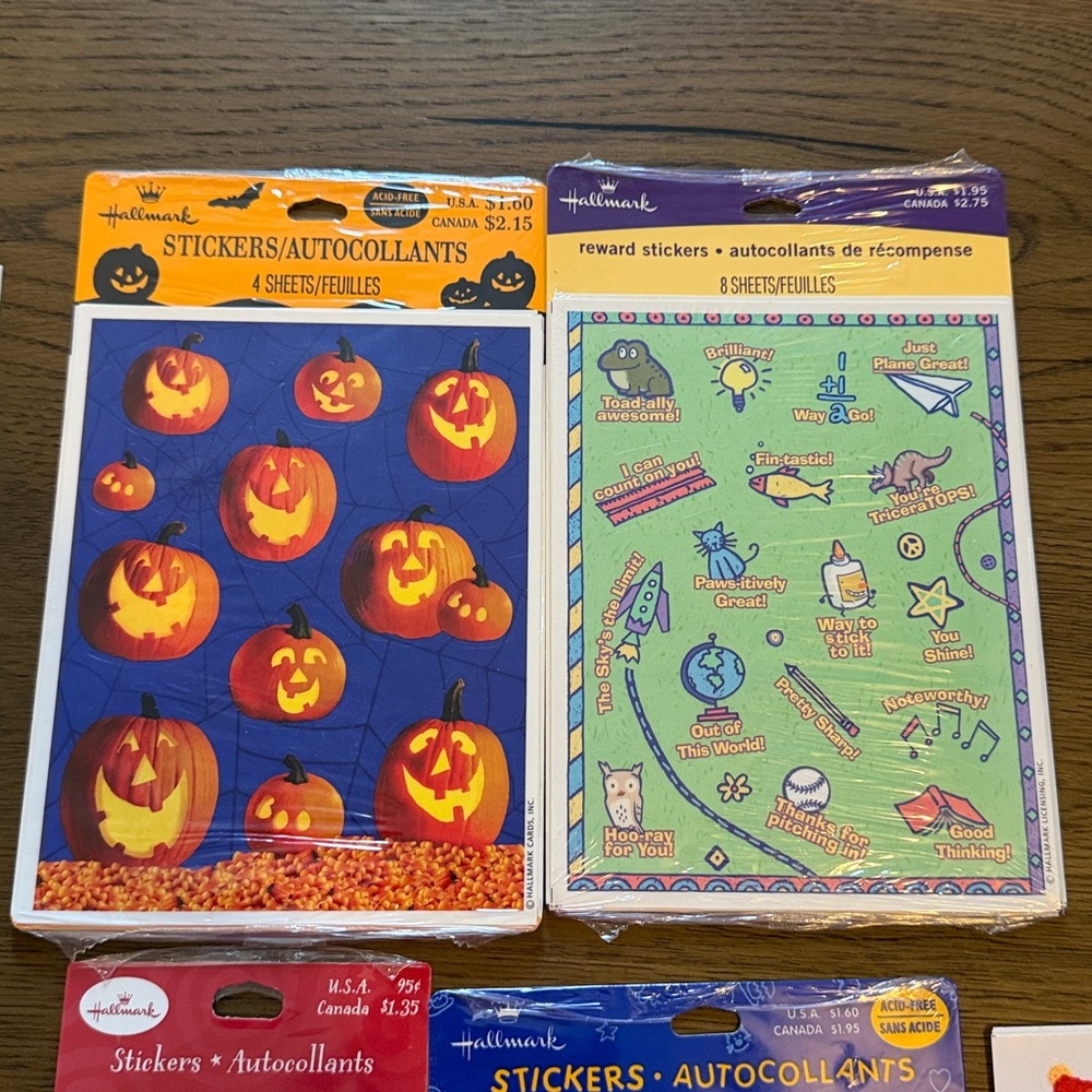 Hallmark Sticker Bundle Vintage - Picture 2 of 14